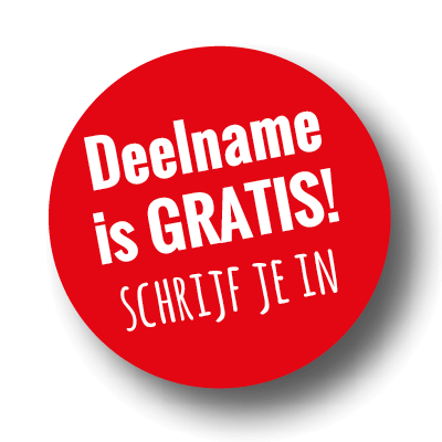 Deelname is gratis!
